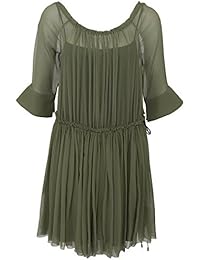 Dorothee Schumacher Mujer Summer Breeze Dress Playful Green