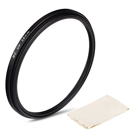 58mm MC Filtre UV  Pasway Ultra Slim Filtre Protection Filtre Objectif pour Nikon Canon Sony DSLR Camera