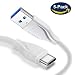 Produktbild Hunletai USB auf Type C Ladekabel, Weiß 1M 5Stk
