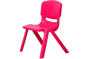 MEDIAWAVESTORE MEDIA WAVE store 173710 Silla de plástico Resistente para niños 26x30x50 cm - Rosa