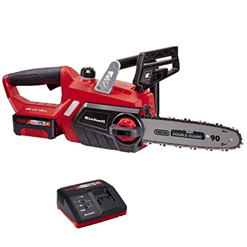 Einhell Akku Kettensäge GE-LC 18 Li Set Power X-Change (Lithium Ionen, 18 V, 230 mm Schnittlänge, Oregon Kette und Qualitätsschwert, inkl. 3,0 Ah Akku und Ladegerät) - 2