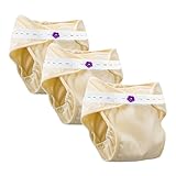 Lantelme 5943 Babywindel mit Bauchgurten im 3 Stück Set. Wiederverwendbar und Waschbare Baby Trainerhose Baumwolle mit Gummigurten
