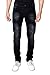 Jugend Black Washed Stretchable Slim Fit Jeans for men RS.849.00