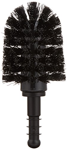 Wenko Cepillo de Reserva con Adaptador, Negro, 6.5x6.5x8.8 cm