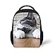 Produktbild Katzenrucksack für Kleinkinder 12 Zoll personalisierte süße kleine Umhängetasche (Color : -, Size : -)