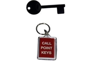 TC397- CQR/Apollo Call Point/Fire Panel/Fire Alarm Spare/Extra Key – Available in packs of 1/2/3/5/10 Keys with 1x DADD-E Call Point Key Keyring. The following pack size is selected (1)