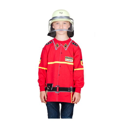Kinder 1zu1 Feuerwehrhelm Feuerwehr Hut Helm - 2