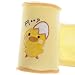 Lychee Yellow Newborn Baby Infant Bedding Cotton Flat Head Sleeping Cradler Anti-roll Pillow Positioner
