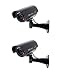NOVICZ 2 Pcs Black Dummy Cam Camera Security CCTV Fake Bullet Camera With LED Light Indication RS.675.00