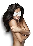 Ouch! Shiny Eyemask Restraining and Bondage White