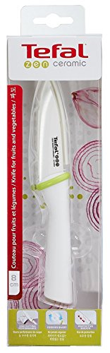 Tefal 2100079994 Zen Keramik Schälmesser, 8 cm