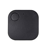 Zhuhaimei,Wireless Bluetooth Tracker Wallet Finder Anti-lost Alarm Reminder GPS Locator(color:BLACK)