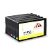 Produktbild Mony Remanufactured HP 953 XL 953XL Druckerpatronen (1 Schwarz, 1 Blau, 1 Magenta, 1 Gelb) mit Hoher Reichweite für HP OfficeJet Pro 8710 8715 8720 8730 7740 8725 8740 Drucker