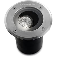 Leds-c4 gea - Luminaria orientable gea gu10 50w inoxidable aisi316