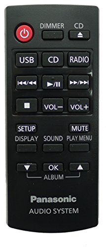 Control remoto para Panasonic SC-HC195EG-K - Con dos pilas 121AV AAA incluidas