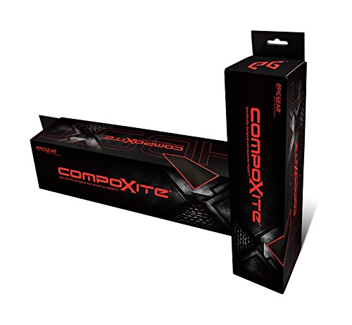 EpicGear CompoXite Standard Gaming Mauspad mit wellenförmigen 3D Texture schwarz - 3
