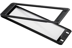 PIXEL PEEPER Supporto negativo per 120 pellicole di medio formato per l'uso con scanner a pianale o per la digitalizzazione di strisce di pellicole fotografiche utilizzando una DSLR o una fotocamera digitale.