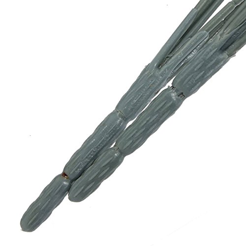 KINGSO Kuenstliche Blumen Kunstblumen Lavendel Seidig?Blumenstrauss Seidenblumen Dekorative Blumen Tieflila - 4