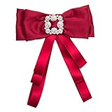 Kreative handgemachte Krawatte des Mannes Frauen Übertrieben Big-name Multilayer Knospe Silk Faille Brosche Hochwertige Damenmode Bogen Mädchen Geschenk Fliege handgefertigte Holz Hochzeit oder Alltag