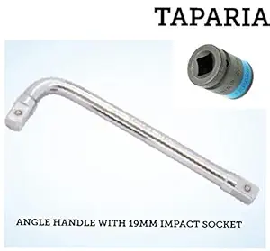 TAPARIA ANGLE HANDLE WITH IMPACT SOCKET 19MM