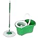 BMS Lifestyle Easy Wring Spin Mop And Bucket set With 360 Degree Easy Moving ,Rotating 4 Wheels For Magic Floor Cleaning with two Microfiber head RS.699.00