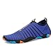 Produktbild Aquaschuhe Unisex, Rovinci Damen Herren Wasserdicht Badeschuhe Kinder Schnell Trocknend Surfschuhe Yoga Barfuß Schuhe Wasserschuhe Strandschuhe Schwimmschuhe Wasser Sportschuhe mit Rutschfeste Sohlen