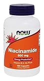 Niacinamide, 500 mg, 100 Capsules - Now Foods - UK Seller