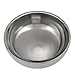 Anself Stainless Steel Men's Shaving Bowl, Silver