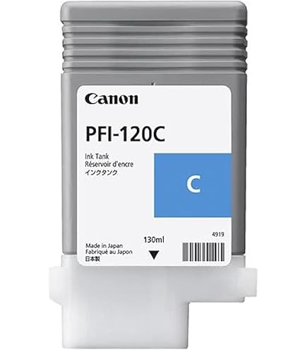 PFI-120各色 CANON Inksaver PFI120 Genuine Pfi-120 5 Pack Set of 5 Colors Ink