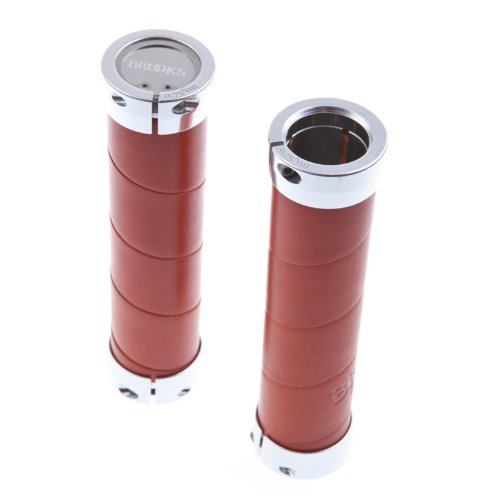 Brooks Slender Leder Lenkergriffe 130 mm, Slender - 4