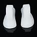 1 Pair of Gel Toe Crests/Props/Cushions with Loop---White