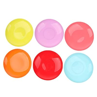 IPOTCH 6pcs Assiettes en Plastique Alimentaire pour Camping Randonnée Voyage Pique-Nique