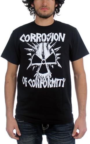Corrosion Of Conformity - Mens Old School Logo T-Shirt in Black, X-Large, Black