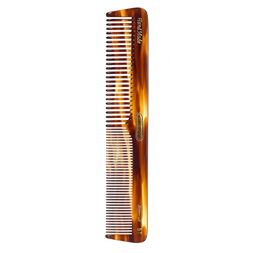 Kent Brushes  Handmade Comb  A 5T  Medium Size Coarse and Fine Comb for Women