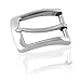 Produktbild Gürtelschnalle Buckle 30mm Metall Silber Poliert - Buckle Brix - Dornschliesse Für Gürtel Mit 3cm Breite - Silberfarben Poliert
