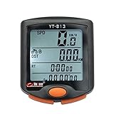 LIOOBO Vélo tachymètre rétroéclairage vélo Compteur kilométrique Compteur de vélo Compteur kilométrique