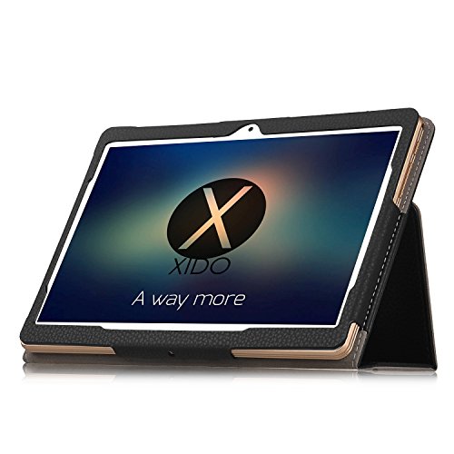 Artizlee 10 Zoll 9.6 Hülle / Case, KuGi ® Artizlee 10 Zoll 9.6 / XIDO Z90 Hülle – Multi-Angle Ständer Schlank-Buch PU-Leder-Abdeckungs-Fall für Artizlee 10 Zoll (9.6″) Tablet PC ATL-26 / Acepad 10 Zoll (9.6″) Tablet PC / XIDO Z90, Anteck 9.6, 10 Zoll (9.6″), Anteck 9.6 Tablet Pc .(Schwarz) - 3
