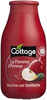 Cottage - Douche Lait Tonifiante - La Pomme d'Amour - 250 ml - Lot de 3