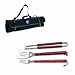 Produktbild Picknick Zeit 749–03–175–144–4 Memphis grizzlies-3-pc BBQ Tote und Tools Set, Artikel Farbe: Schwarz, One Size