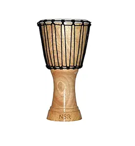 NSR TRADERS - 8 Inches Wooden Djembe Rhythm Series Drum with Premium Quality