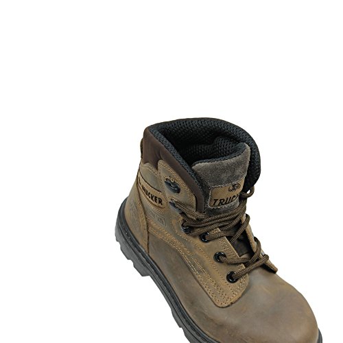 Aimont Trucker Iceland S3 Sicherheitsschuhe Arbeitsschuhe Berufsschuhe Trekkingschuhe Braun - 3