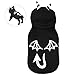 Produktbild petacc Liebenswürdig, PET Halloween-Kostüm Charming Hund Bekleidung Haustier Luminous Outfit mit Teufel Stil, geeignet für Dekorieren Hunde, schwarz, M