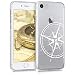 Produktbild kwmobile Apple iPhone 7/8 Hülle - Handyhülle für Apple iPhone 7/8 - Handy Case in Weiß Transparent