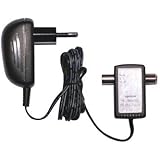 Alimentation Double Sortie 12V/100mA Pour Antenne TNT Et Amplificateur - Fiches F, Fréquence 470-862 MHz, Gain 2-8 DB - Pour Décodeur TV