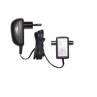 High-Tech 360008 Alimentation 12-24 V pour Antenne TV TNT Blanc