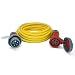 Produktbild ENECEN 1331505 CEE-Verlängerungskabel 400V/32A IP67 PVC K35 AT-N07V3V3-F 5x4 mm² gelb mit ST/KU 5-polig wasserdicht 5m