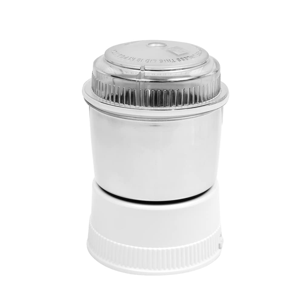MANISH HOMEÂ® Small Jar Chutney Jar (425 ml Lock Type) 2 Locks, 6 Teeth Coupler, Suitable for Juicer Mixer Grinders JMGs (Maharaja Montero Dlx Juicer Mixer Grinder, Odacio Plus, Maharaja Mark Deo JMG)