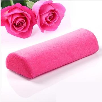 Domire 1 Pcs Soft Hand Rest Cushion Pillow Nail Art Design Manicure Care Treatment Salon Tool Rose