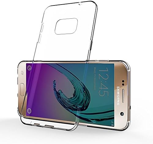 Samsung Galaxy A7 2017 Clear Case Ultra Thin Transparent Silicone Gel Cover By KK GADGETS