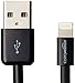 AmazonBasics Apple Certified Lightning to USB Cable 2-Pack - 6 Feet (1.8 Meters) - Black RS.1599.00